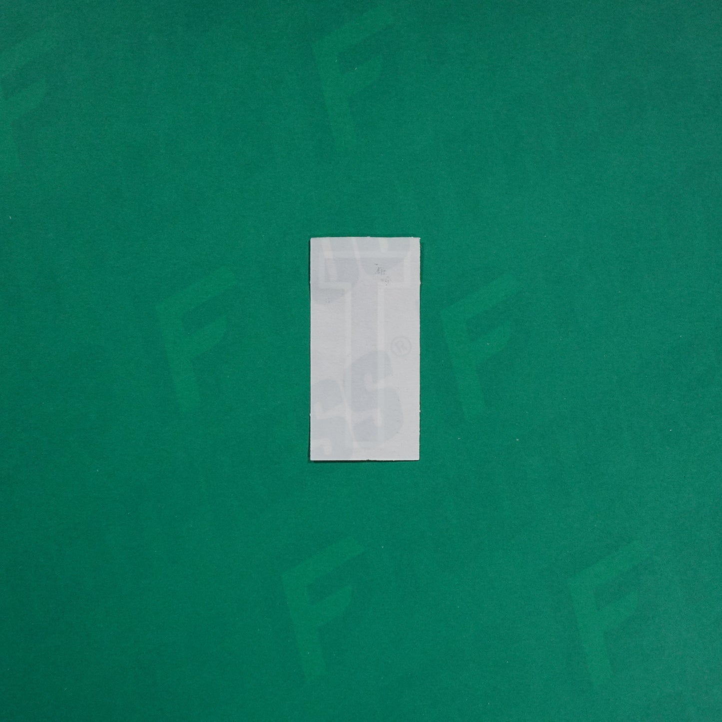 Flocage Officiel -	Lettres petites fines, Noir / Blanc (face arrière blanc)