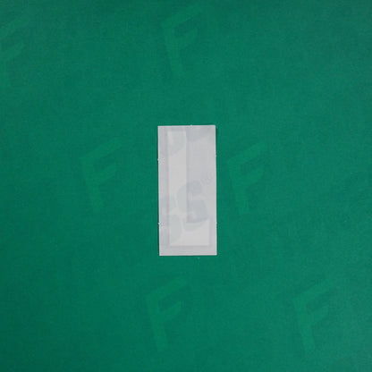 Flocage Officiel -	Lettres Grandes épaisses, Blanc / Noir (face arrière noire)