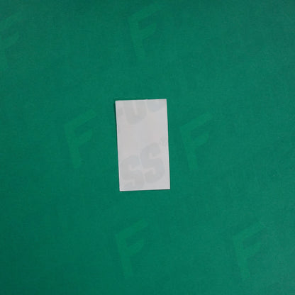 Flocage Officiel -	Lettres petites fines, Jaune orangé (face arrière Orange)