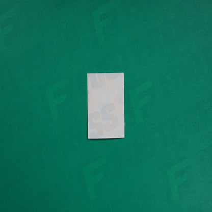 Flocage Officiel -	Lettres petites fines, Jaune orangé (face arrière Orange)