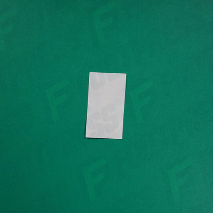 Flocage Officiel -	Lettres petites fines, Jaune orangé (face arrière Orange)