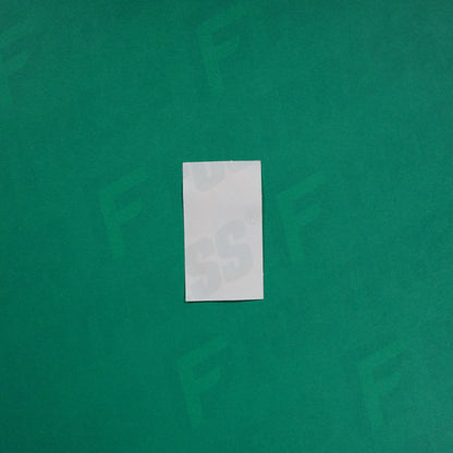 Flocage Officiel -	Lettres petites fines, Jaune orangé (face arrière Orange)