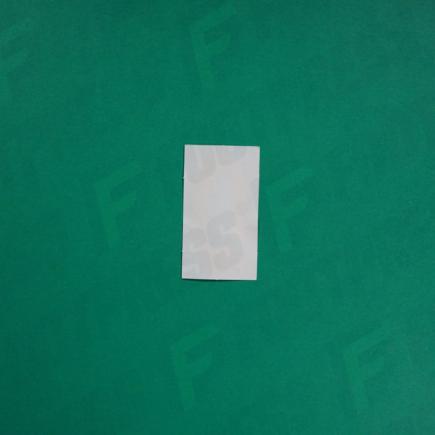 Flocage Officiel -	Lettres petites fines, Jaune orangé (face arrière Orange)