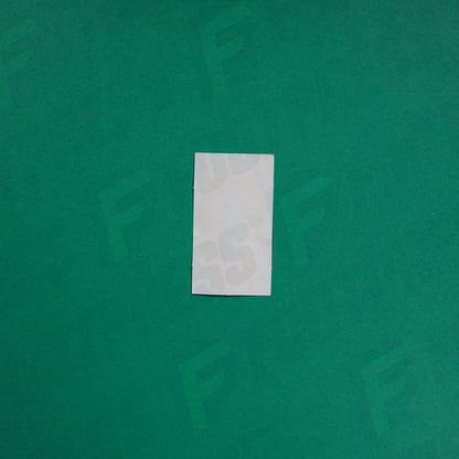 Flocage Officiel -	Lettres petites fines, Jaune orangé (face arrière Orange)