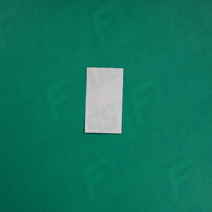 Flocage Officiel -	Lettres petites fines, Jaune orangé (face arrière Orange)