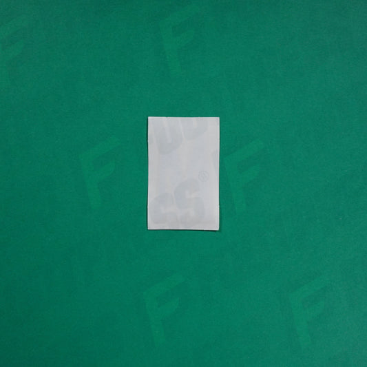 Flocage Officiel -	Lettres petites fines, Bleu/Doré (face arrière doré)