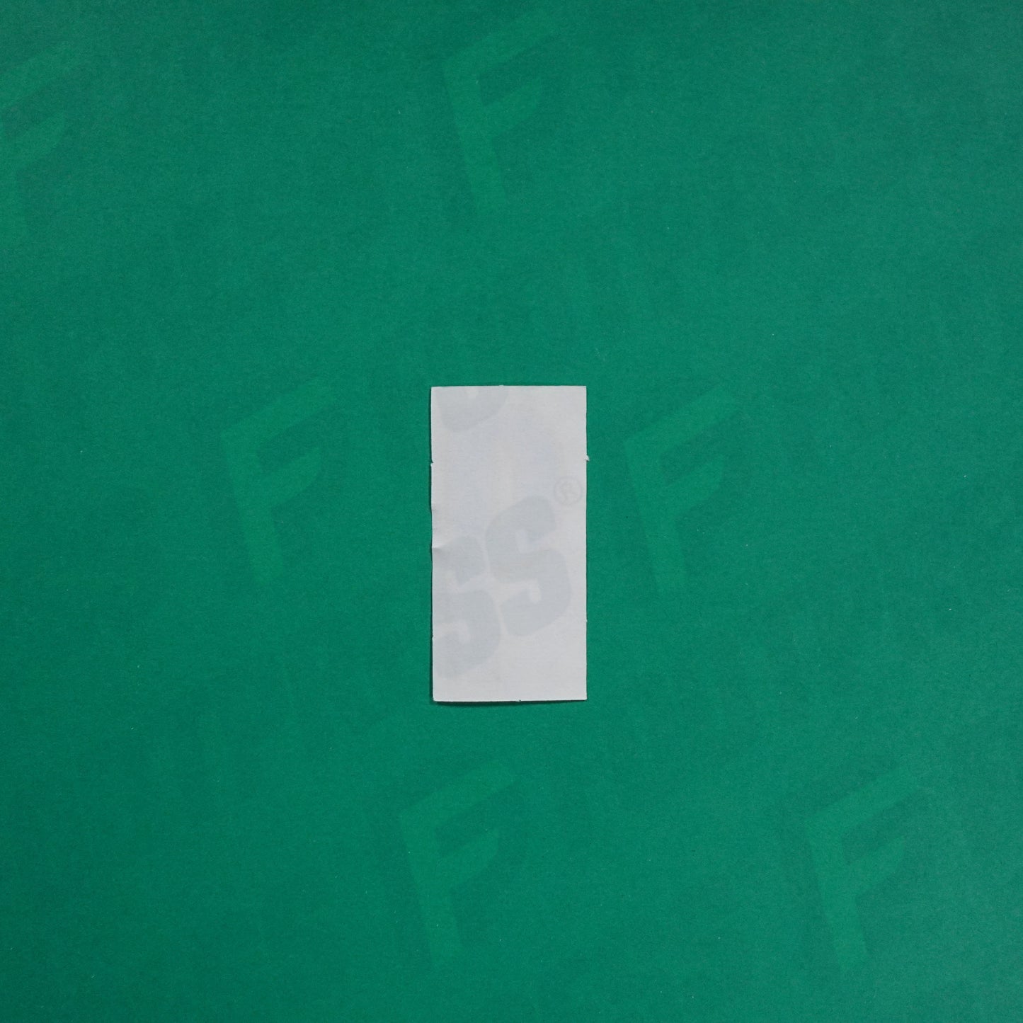 Flocage Officiel -	Lettres petites fines, Bleu/Doré (face arrière doré)