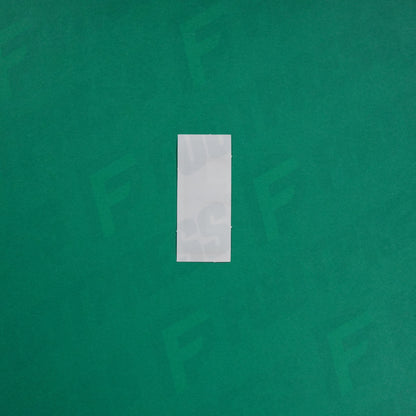 Flocage Officiel -	Lettres petites fines, Bleu/Doré (face arrière doré)