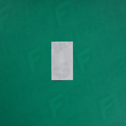 Flocage Officiel -	Lettres petites fines, Bleu/Doré (face arrière doré)