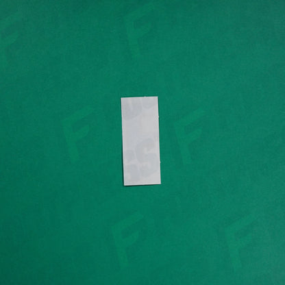 Flocage Officiel -	Lettres petites fines, Bleu/Doré (face arrière doré)