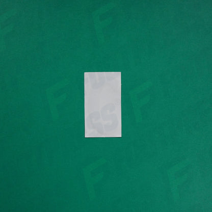 Flocage Officiel -	Lettres petites fines, Bleu/Doré (face arrière doré)