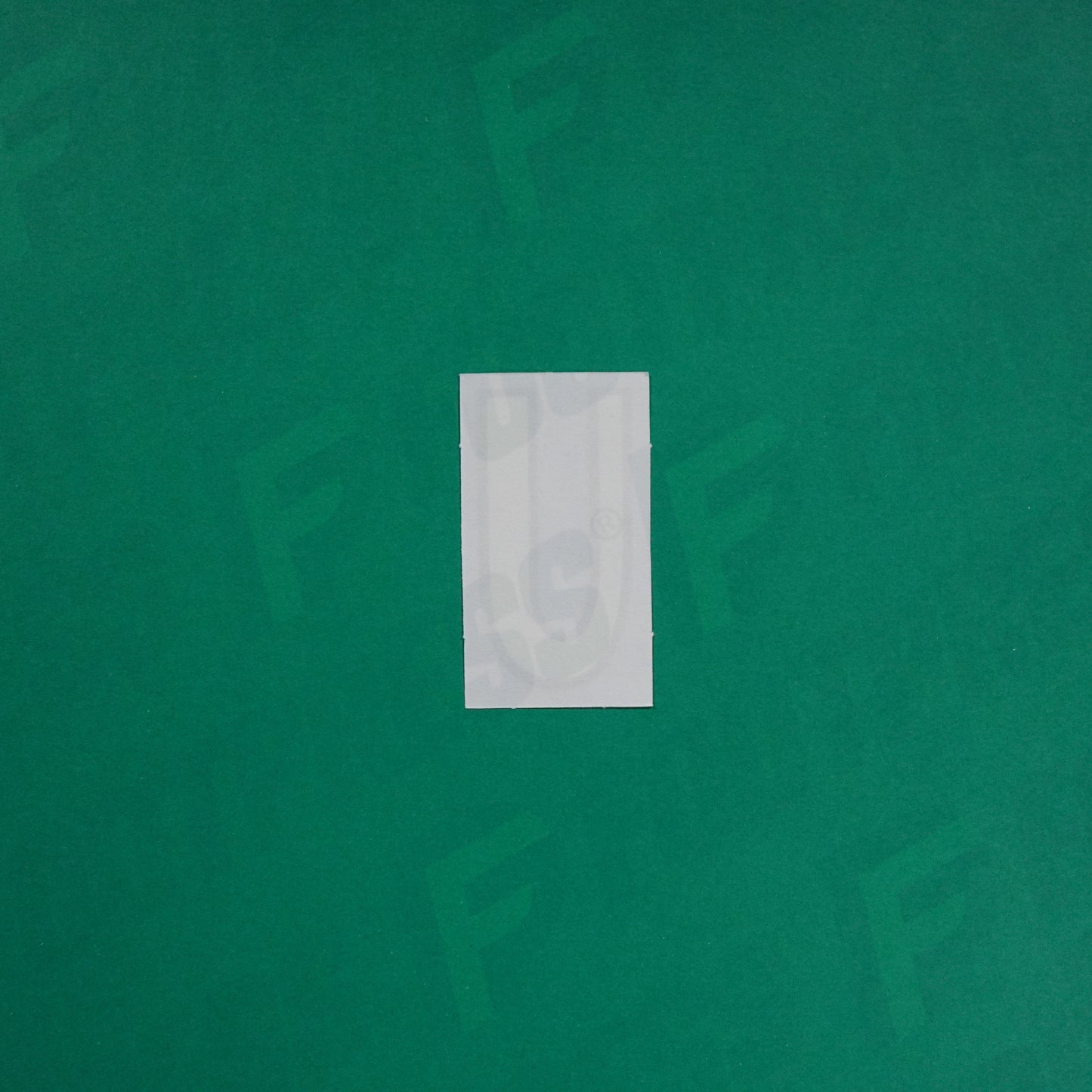 Flocage Officiel -	Lettres petites fines, Blanc / Doré (face arrière doré)