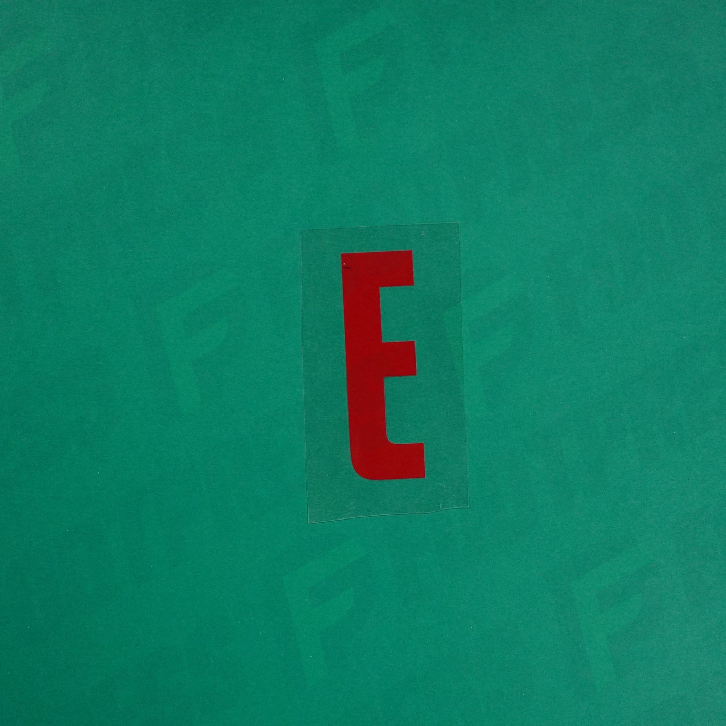 Flocage Officiel -	Lettres petites fines, Rouge Nancy qualité basse