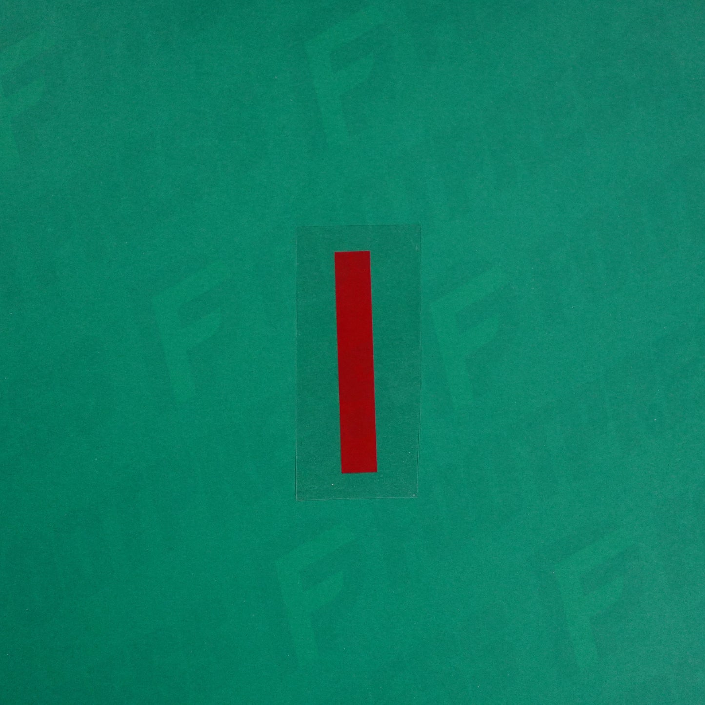 Flocage Officiel -	Lettres petites fines, Rouge Nancy qualité basse