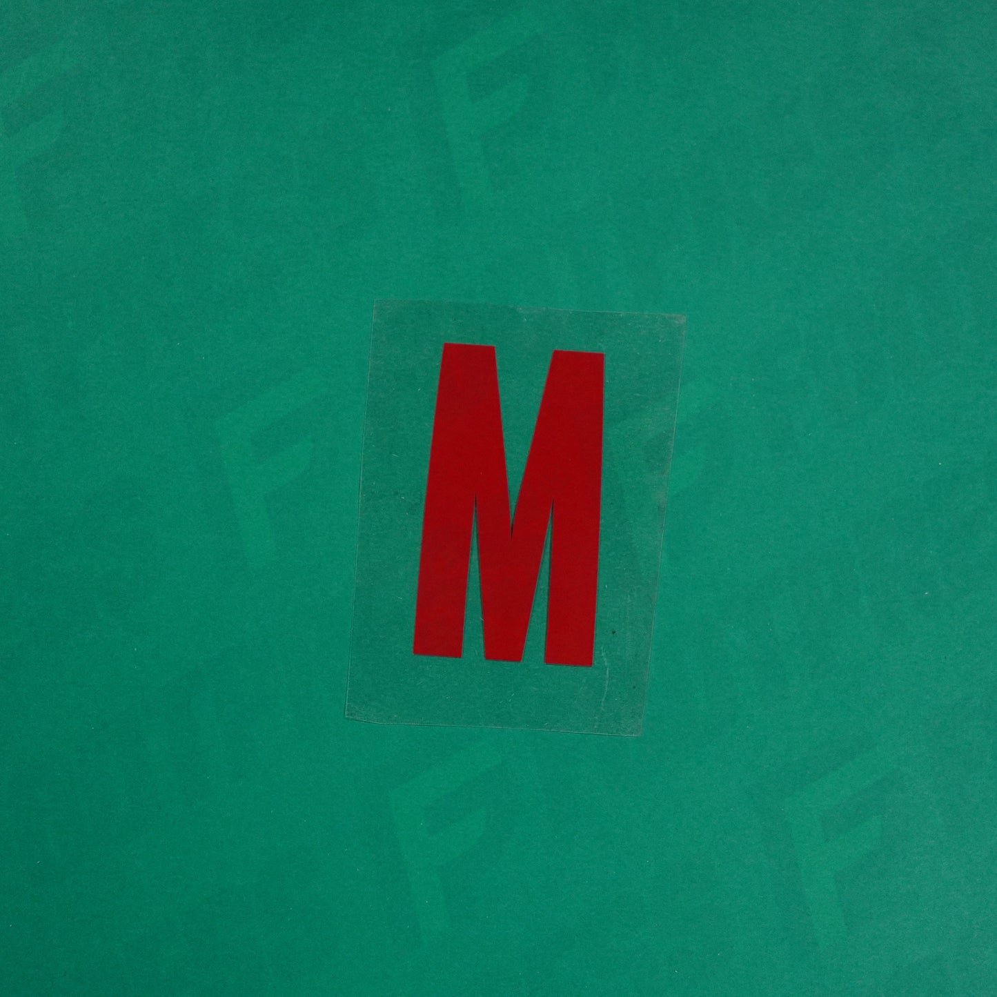 Flocage Officiel -	Lettres petites fines, Rouge Nancy qualité basse