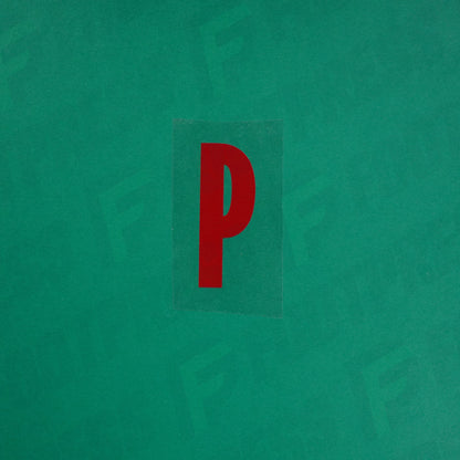 Flocage Officiel -	Lettres petites fines, Rouge Nancy qualité basse