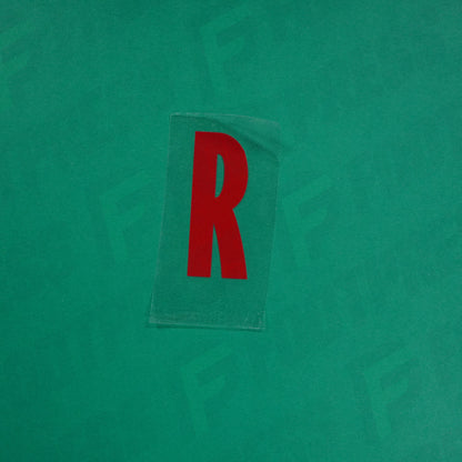 Flocage Officiel -	Lettres petites fines, Rouge Nancy qualité basse