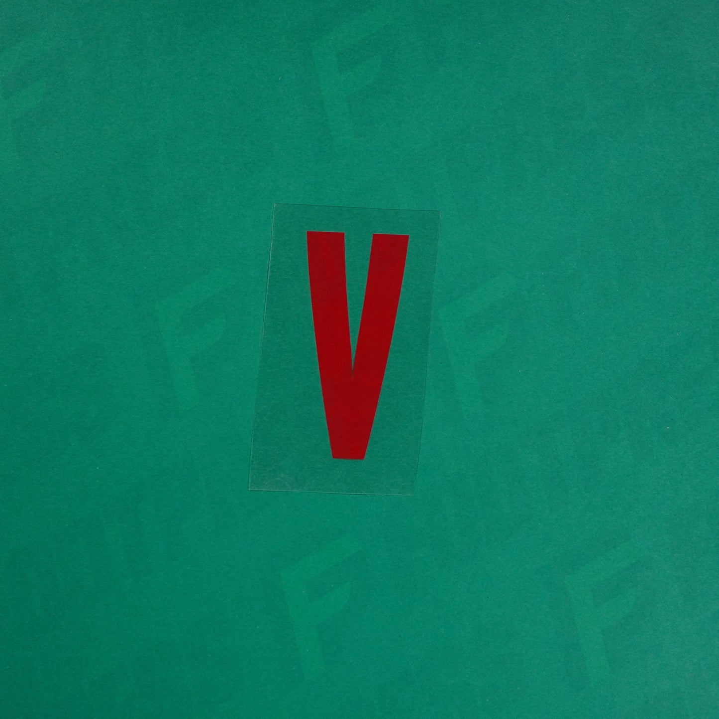 Flocage Officiel -	Lettres petites fines, Rouge Nancy qualité basse