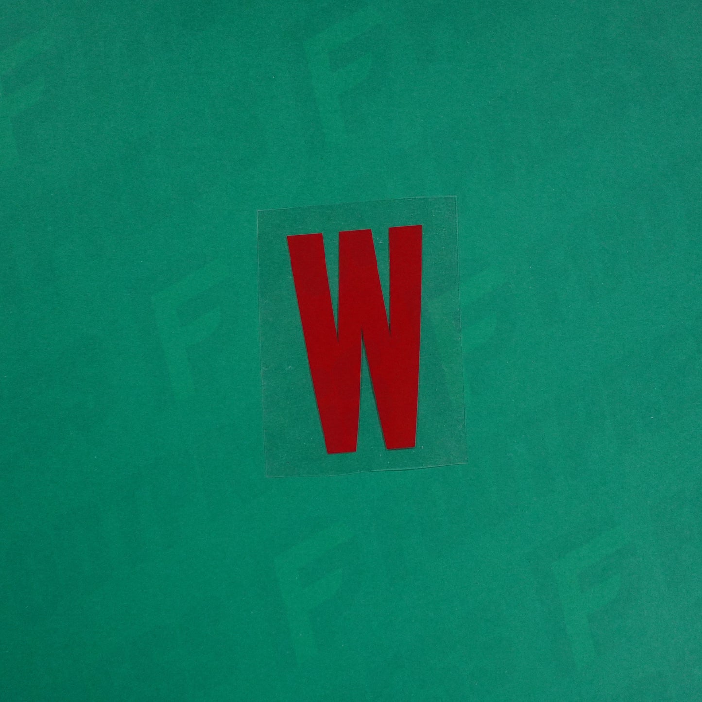 Flocage Officiel -	Lettres petites fines, Rouge Nancy qualité basse