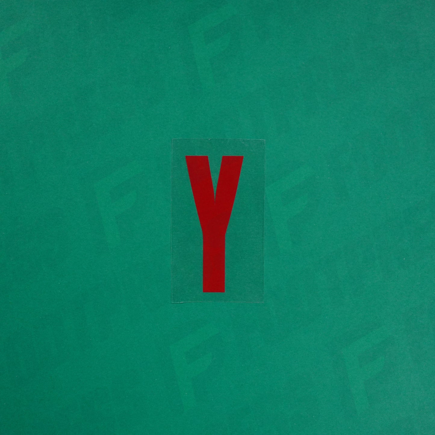 Flocage Officiel -	Lettres petites fines, Rouge Nancy qualité basse