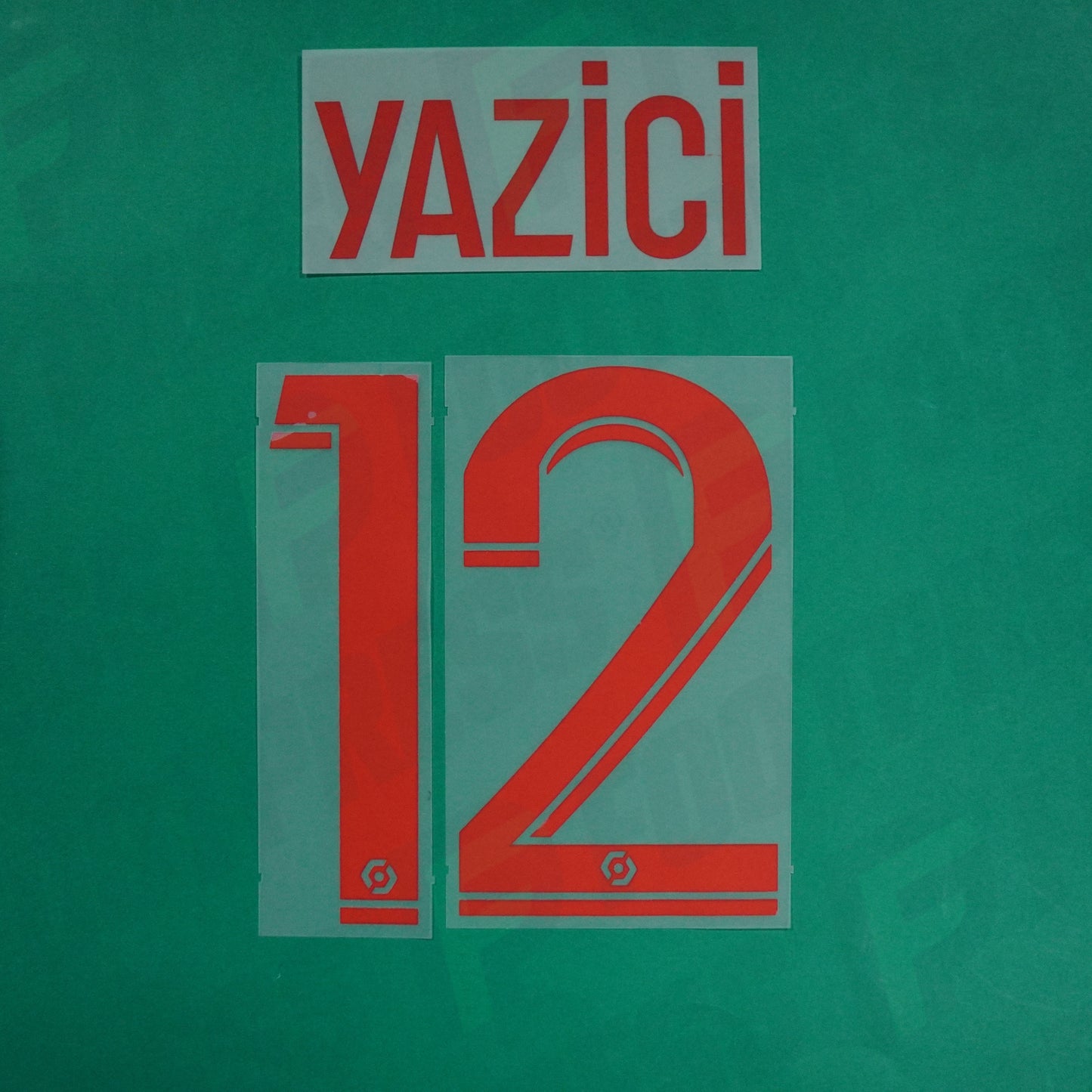 Flocage Officiel - Lille OSC, Yazici, 2022/2023, Third, Rouge