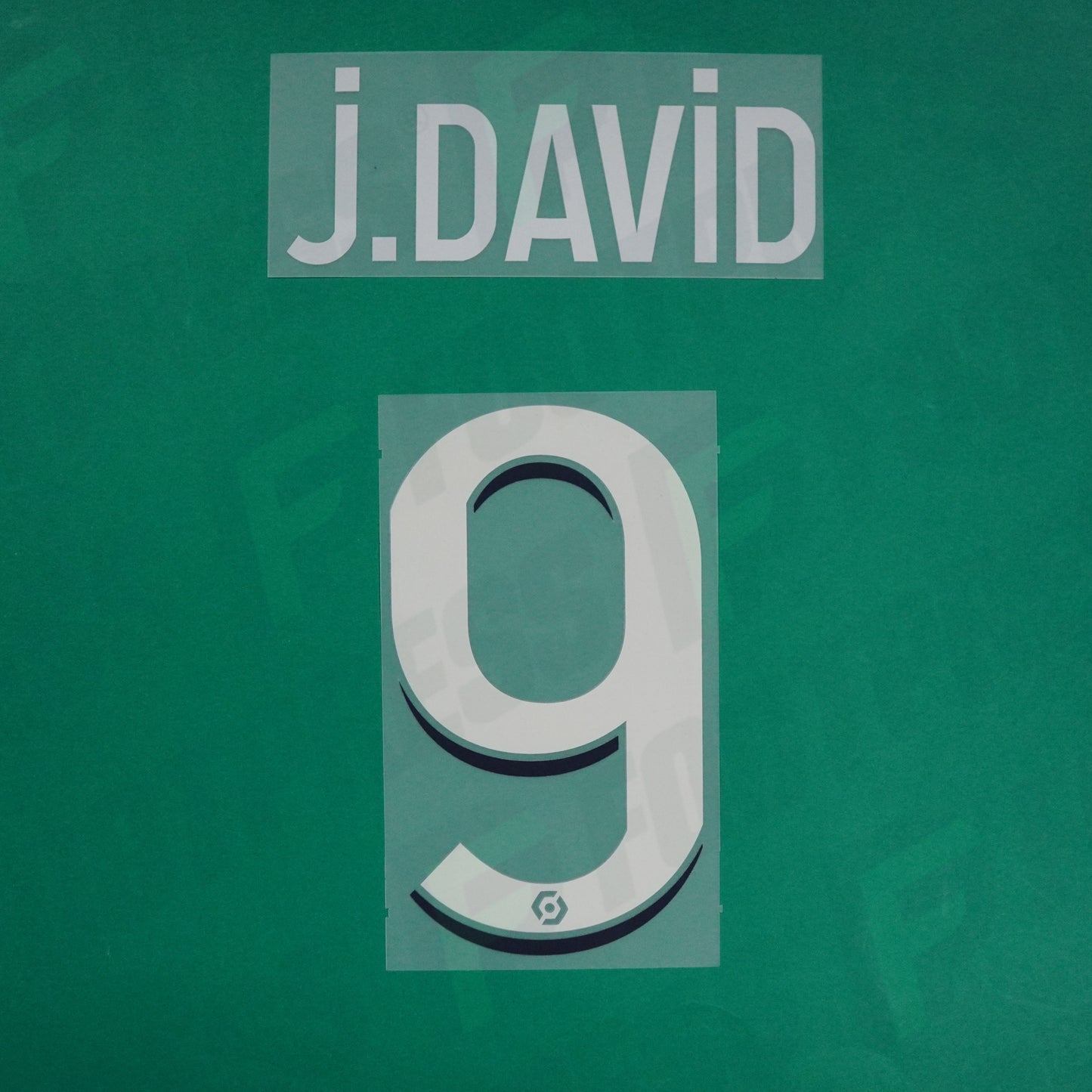 Flocage Officiel - Lille OSC, David, 2022/2023, Home, Blanc