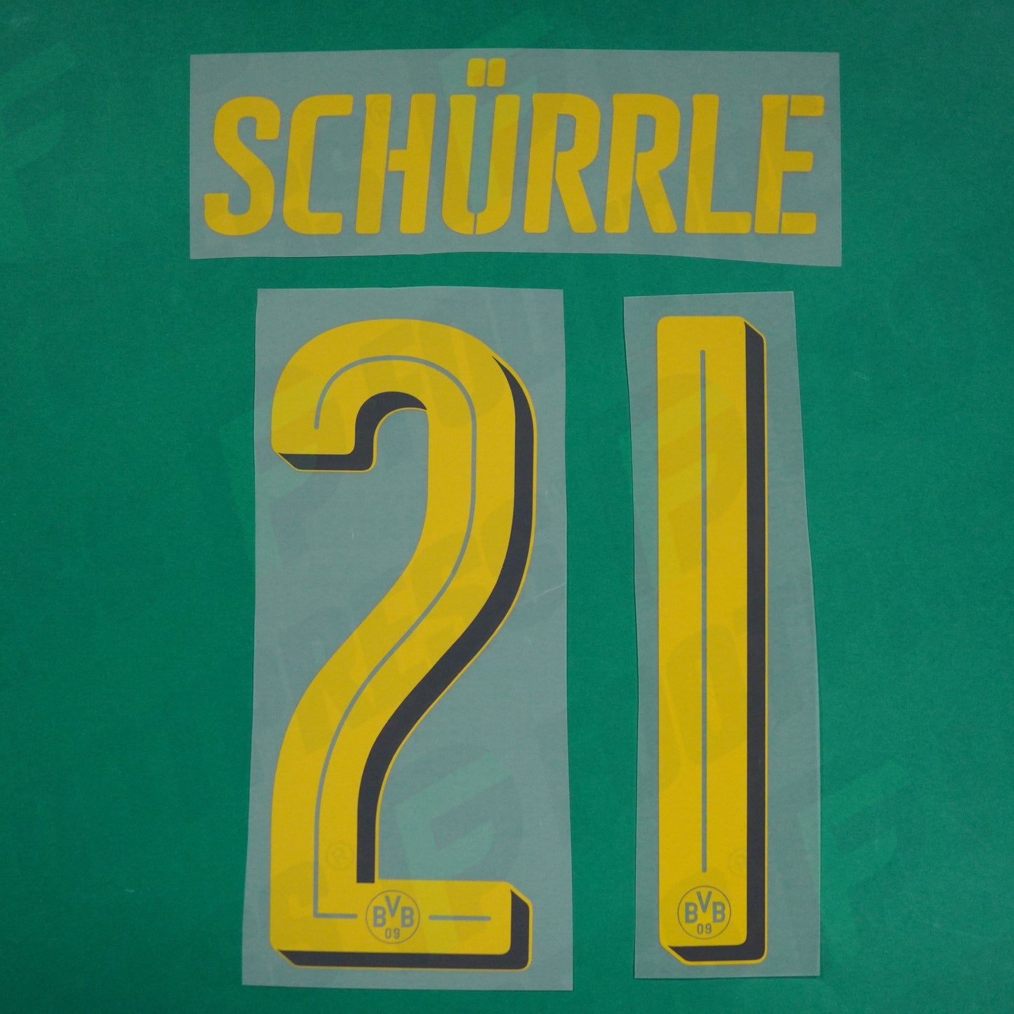 Flocage Officiel - Borussia Dortmund, Schurrle, 2016/2017, Away, Jaune