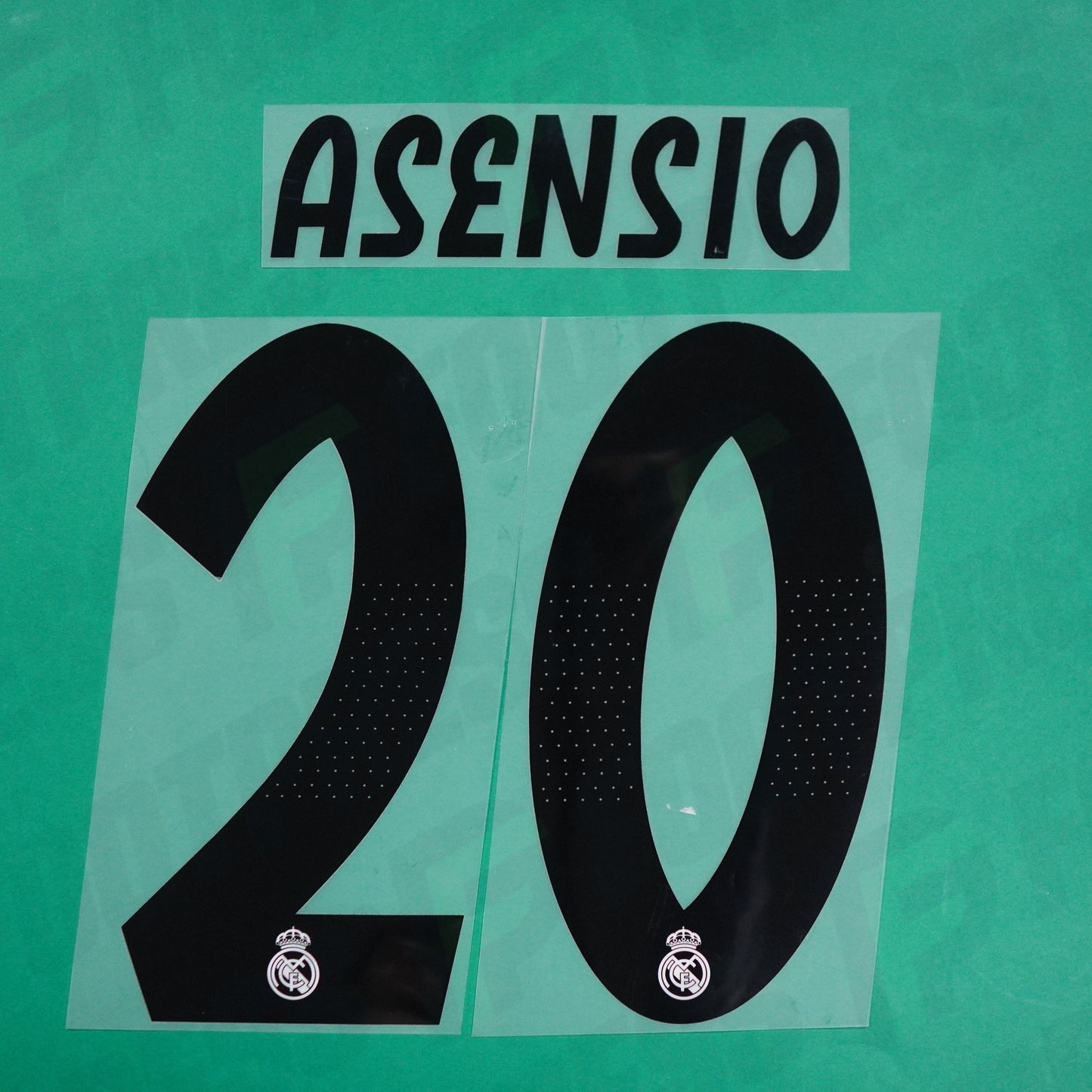 Flocage Officiel - Real Madrid, Asensio, 2018/2019, Home, Noir