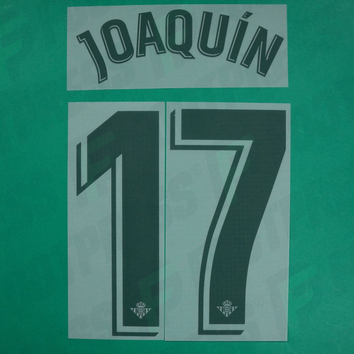 Flocage Officiel - Betis Seville, Joaquin, 2019/2020, Third, Vert foncé