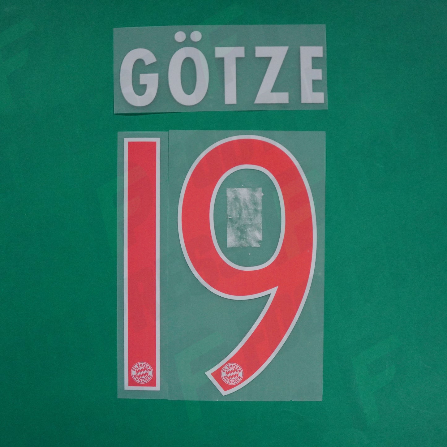 Flocage Officiel - Bayern Munich, Gotze, 2015/2016, Third, Rose