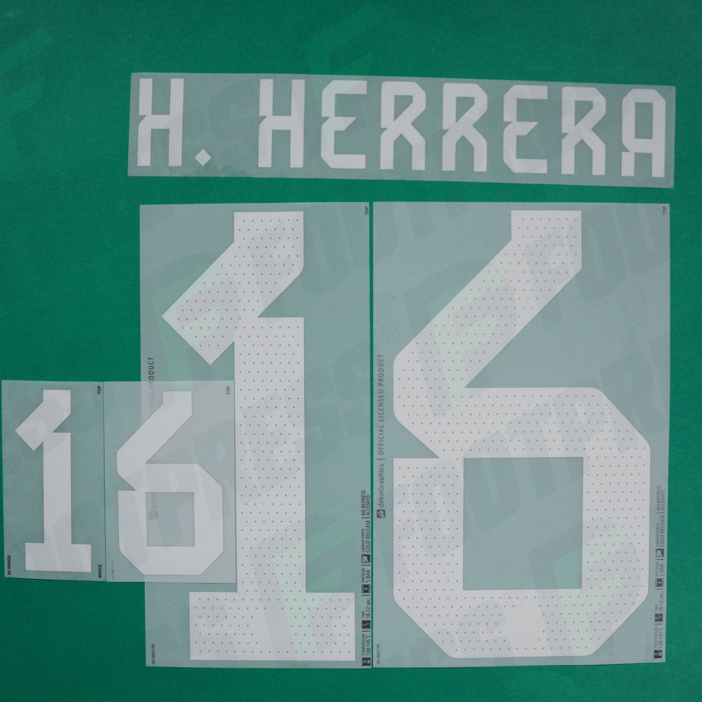 Flocage Officiel - Mexique, Hector Herrera, 2022, Home, Blanc