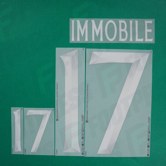 Flocage Officiel - Italie, Immobile, 2023, Home, Blanc