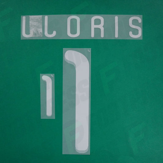 Flocage Officiel - France, Lloris, 2010, Home, Blanc