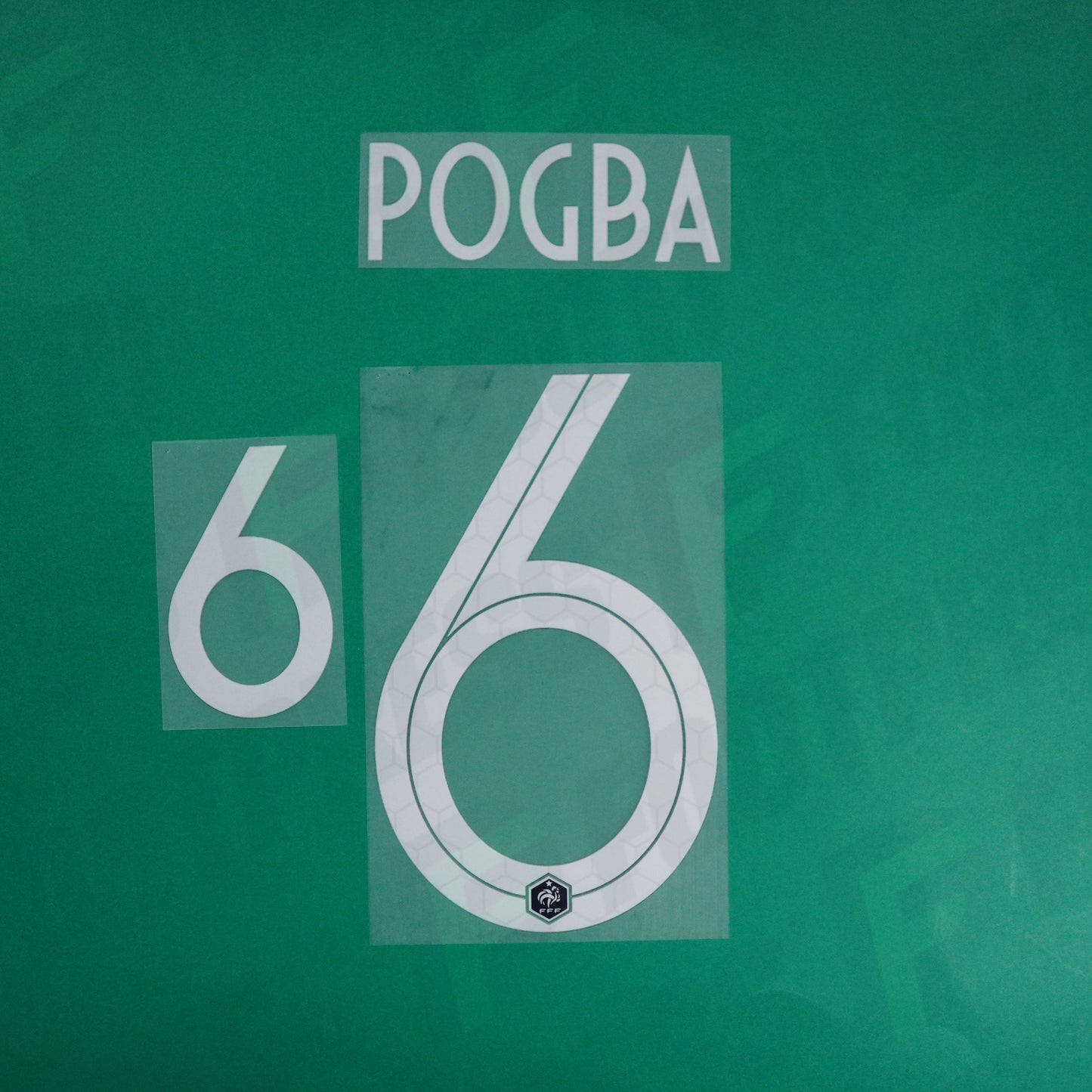 Flocage Officiel - France 1 étoile ENFANT, Pogba, 2018, Home JUNIOR, Blanc