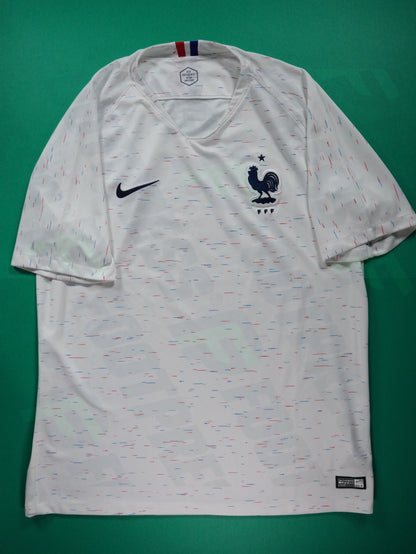 Maillot Officiel - France, 2018, Away, 1 étoiles, Boutique, (L)