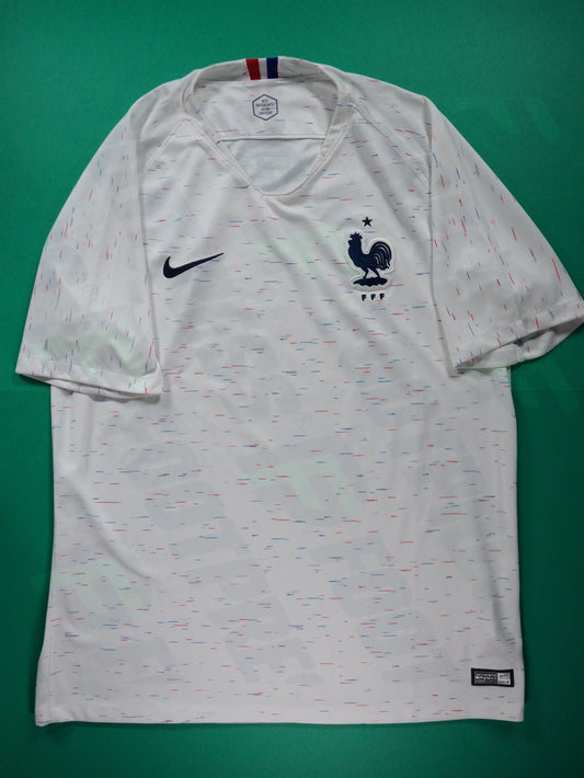 Maillot Officiel - France, 2018, Away, 1 étoiles, Boutique, (L)