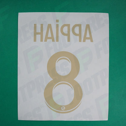 Flocage Officiel - AS Saint-Etienne, Appiah, 2023/2024, Maillot Anniversaire, Doré