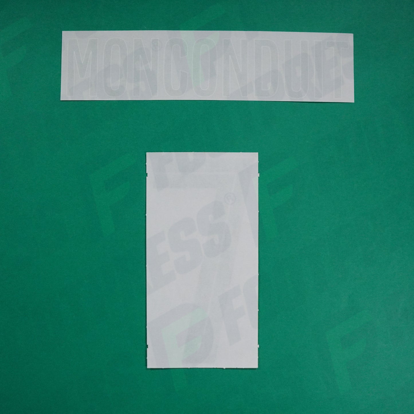 Flocage Officiel - AS Saint-Etienne, Monconduit, 2024/2025, Away, Vert/Blanc