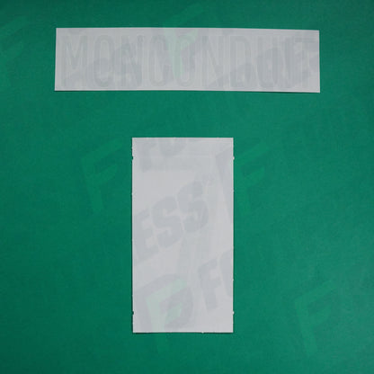 Flocage Officiel - AS Saint-Etienne, Monconduit, 2024/2025, Away, Vert/Blanc