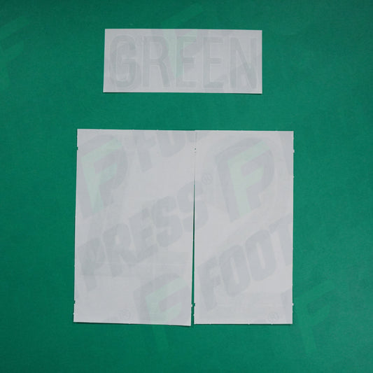 Flocage Officiel - AS Saint-Etienne, Green, 2024/2025, Away, Vert/Blanc