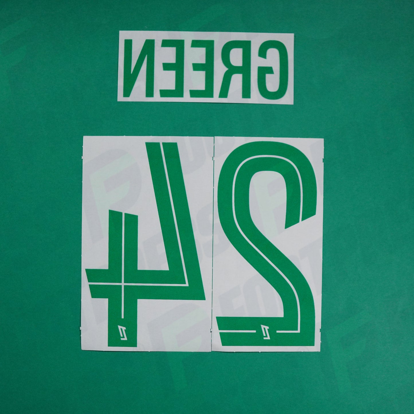 Flocage Officiel - AS Saint-Etienne, Green, 2024/2025, Away, Vert/Blanc