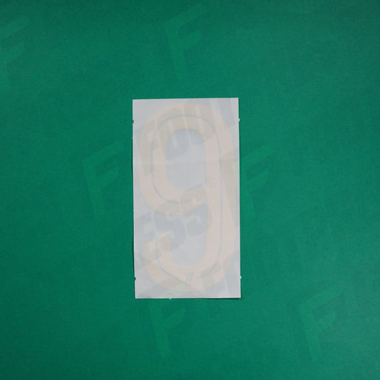 Flocage Officiel - Ligue 1, Chiffre Seul, 9, 2024/2025, GK ASSE, Jaune