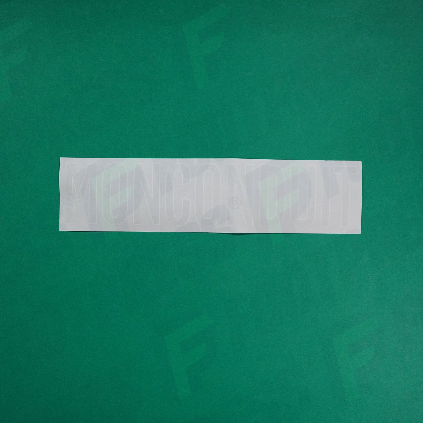 Flocage Officiel - AS Saint-Etienne, Nom Seul, Monconduit, Vert foncé/Blanc