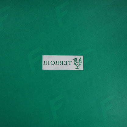 Flocage Officiel - Sponsor, AS Saint-Etienne, Terroir Epais, Vert