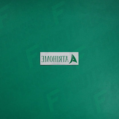 Flocage Officiel - Sponsor, AS Saint-Etienne, Atrihome, Vert