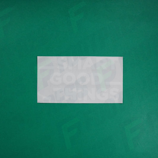 Flocage Officiel - Sponsor, AS Saint-Etienne, Smart Good Things, Blanc,