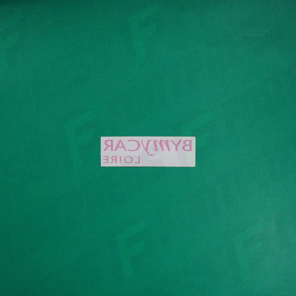 Flocage Officiel - Sponsor, AS Saint-Etienne, By My Car Loire, Rose