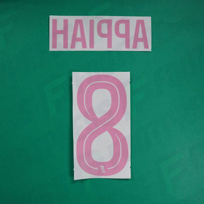 Flocage Officiel - AS Saint-Etienne, Appiah, 2024/2025, Octobre Rose, Rose