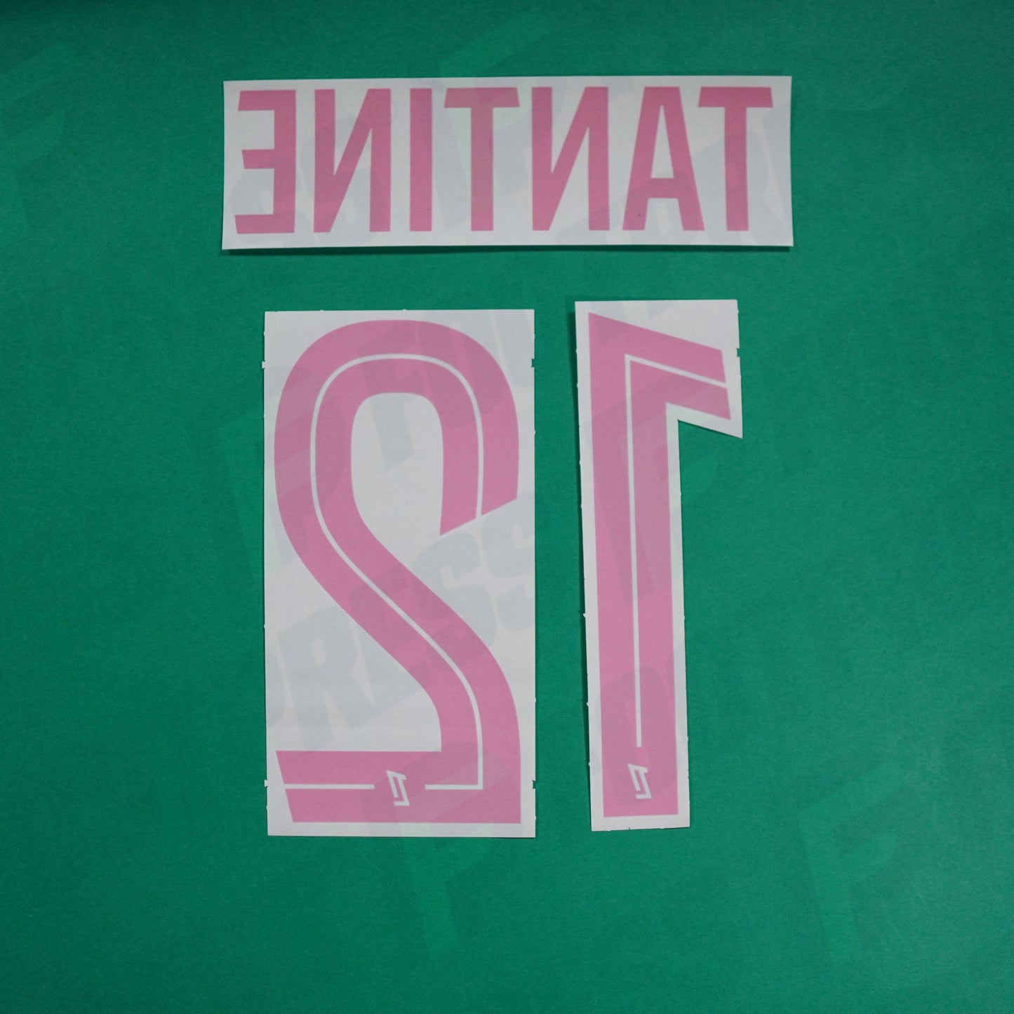 Flocage Officiel - AS Saint-Etienne, Batubinsika - Tantine, 2024/2025, Octobre Rose, Rose