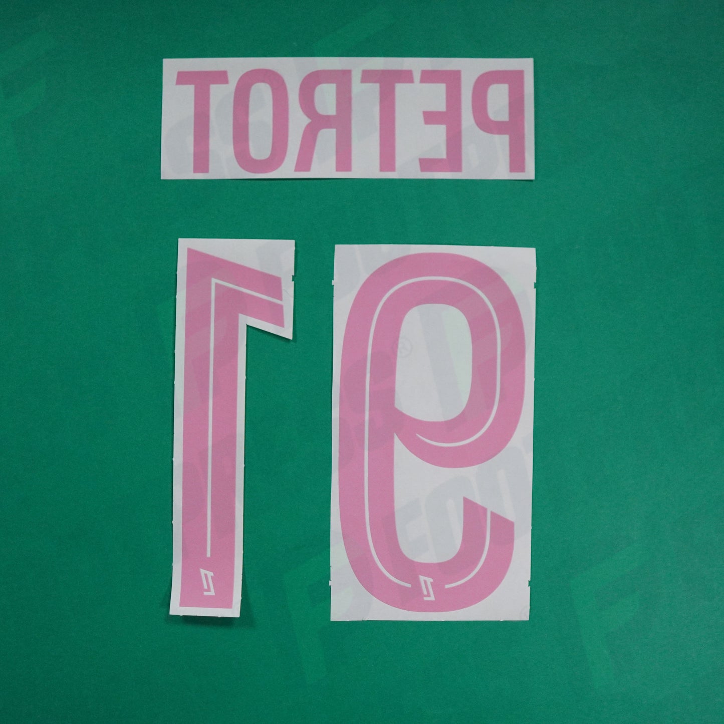 Flocage Officiel - AS Saint-Etienne, Petrot, 2024/2025, Octobre Rose, Rose